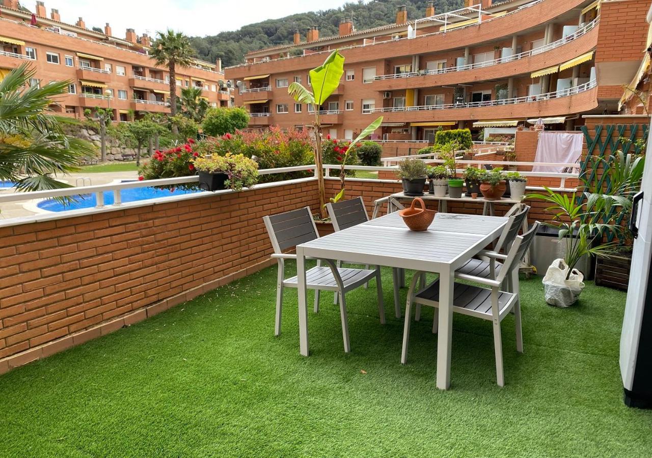 Apto. Jardin De Santa Barbara Blanes Bagian luar foto