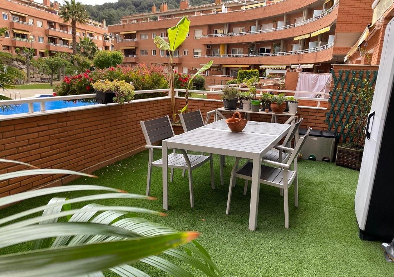 Apto. Jardin De Santa Barbara Blanes Bagian luar foto